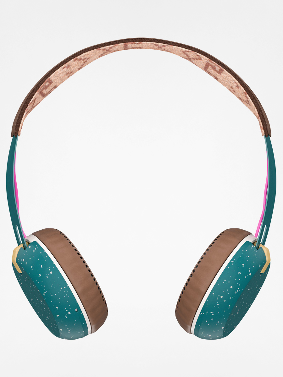 Skullcandy Headphones Grind Wireless (pine/mustard/pink)