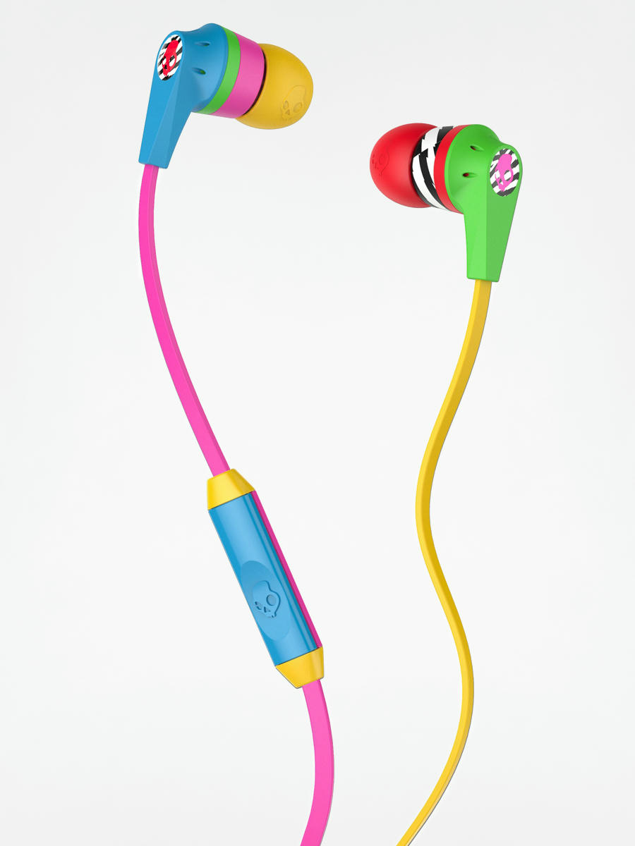 skullcandy multicolor earbuds