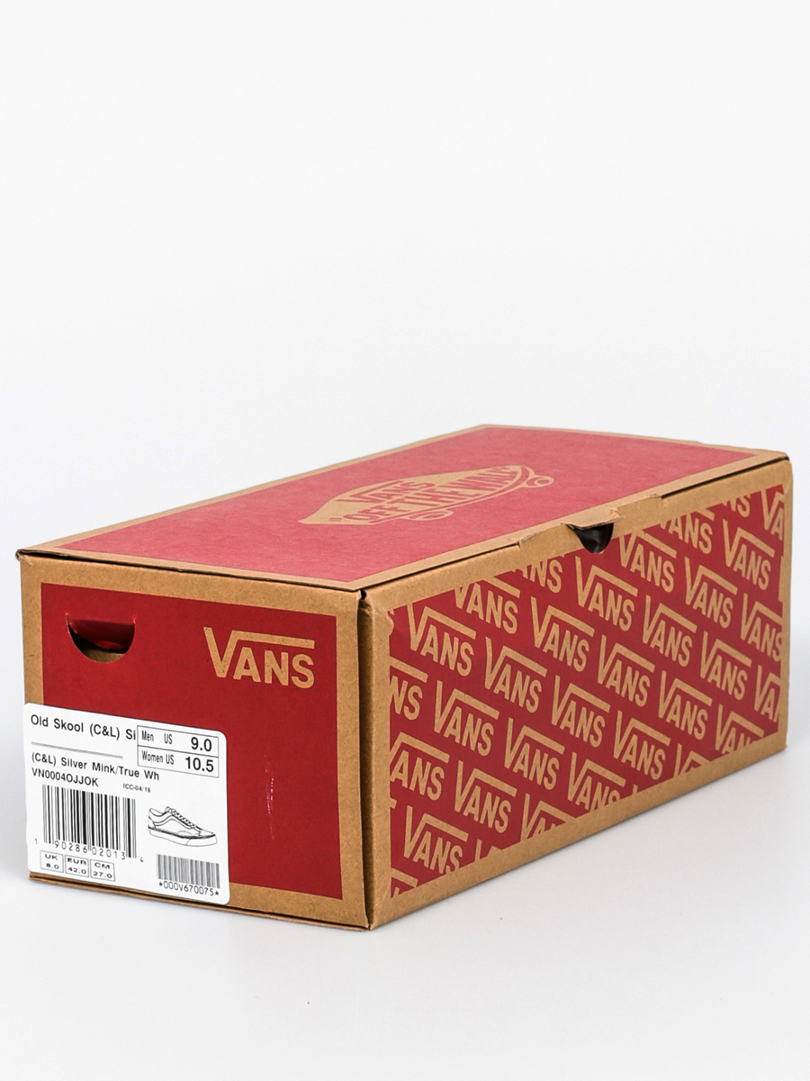 Vans Schuhe Old Skool Cl (silver mink/true white)