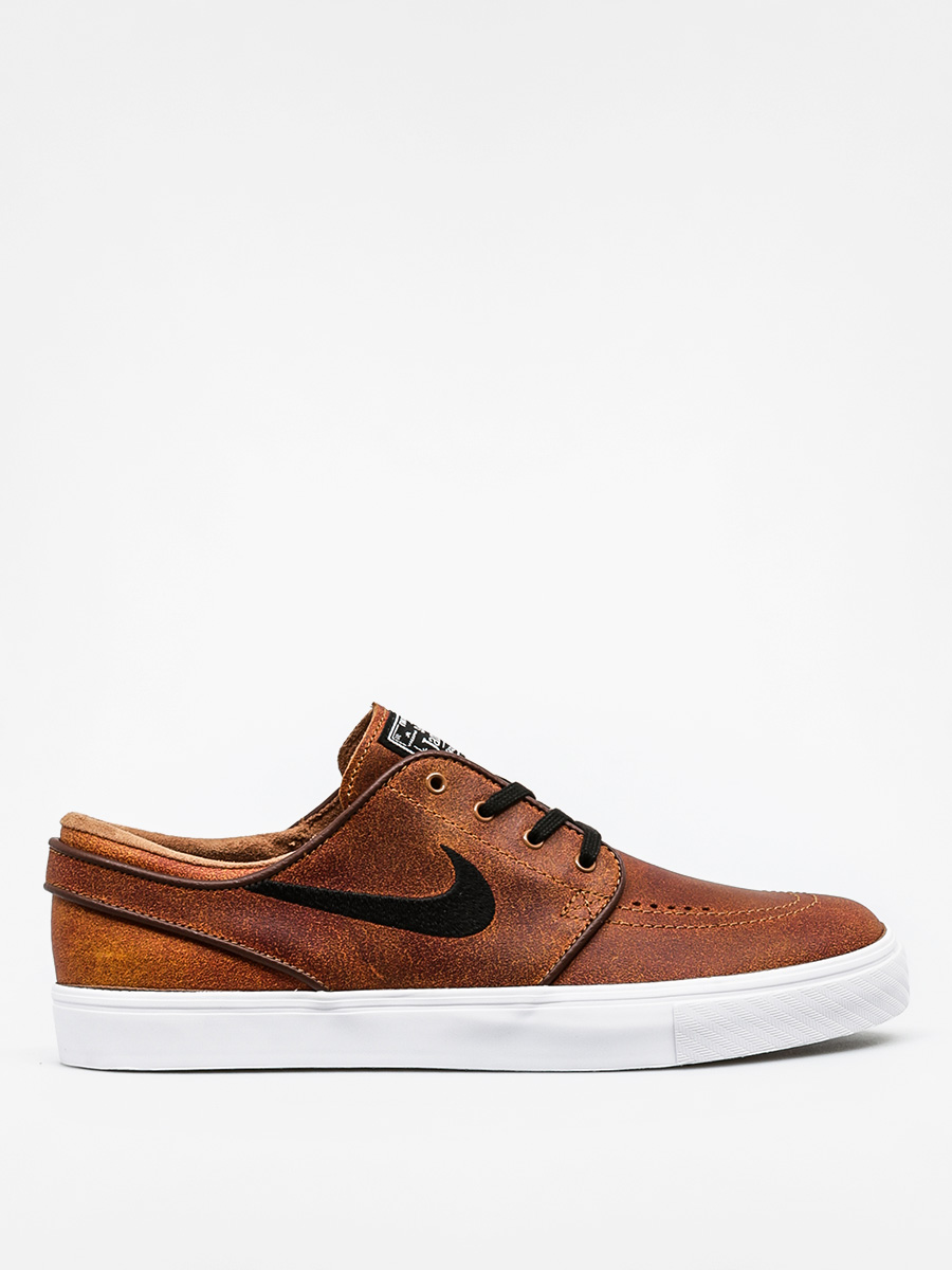 Nike SB Shoes Zoom Stefan Janoski Elite (al brown/blk white dk fld brwd)