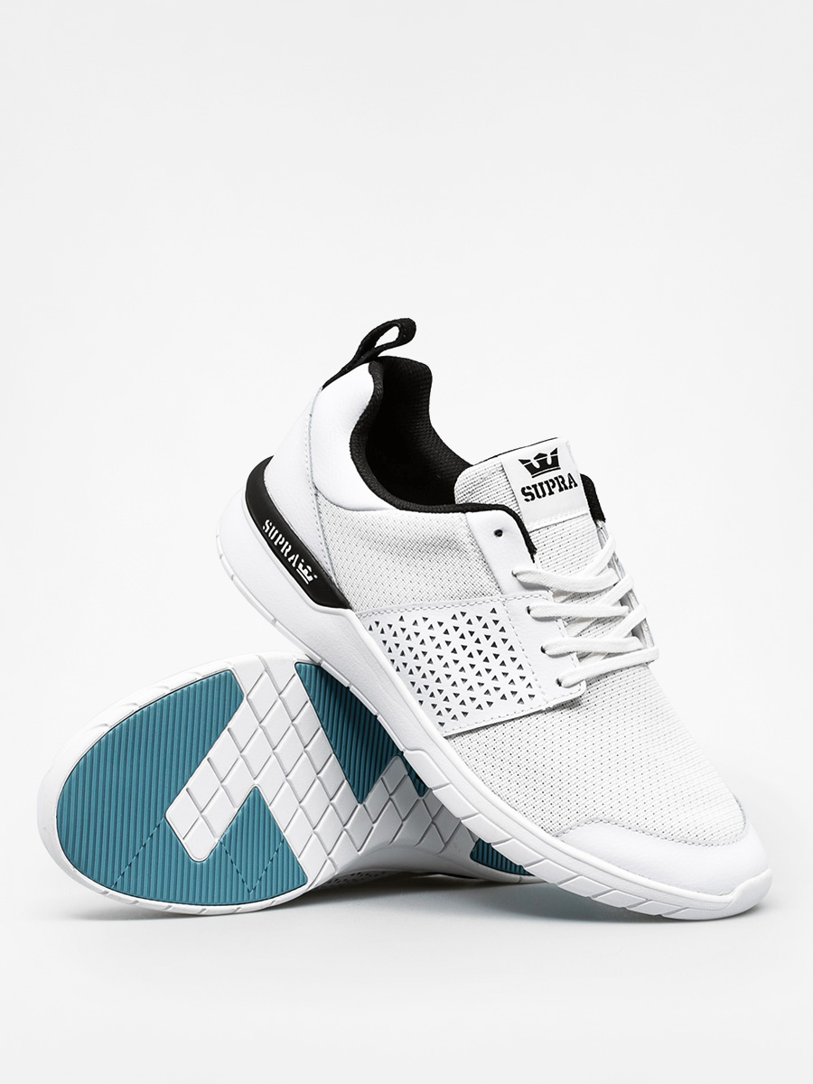 Supra Shoes Scissor (white/black aqua)