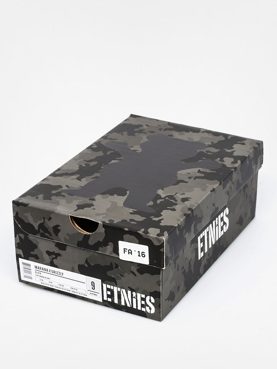 Etnies Shoes Marana X Grizzly (black)