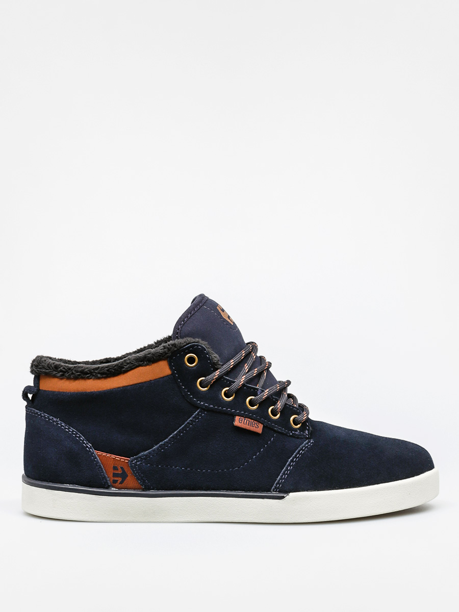 Etnies Shoes Jefferson Mid (navy/brown/white)