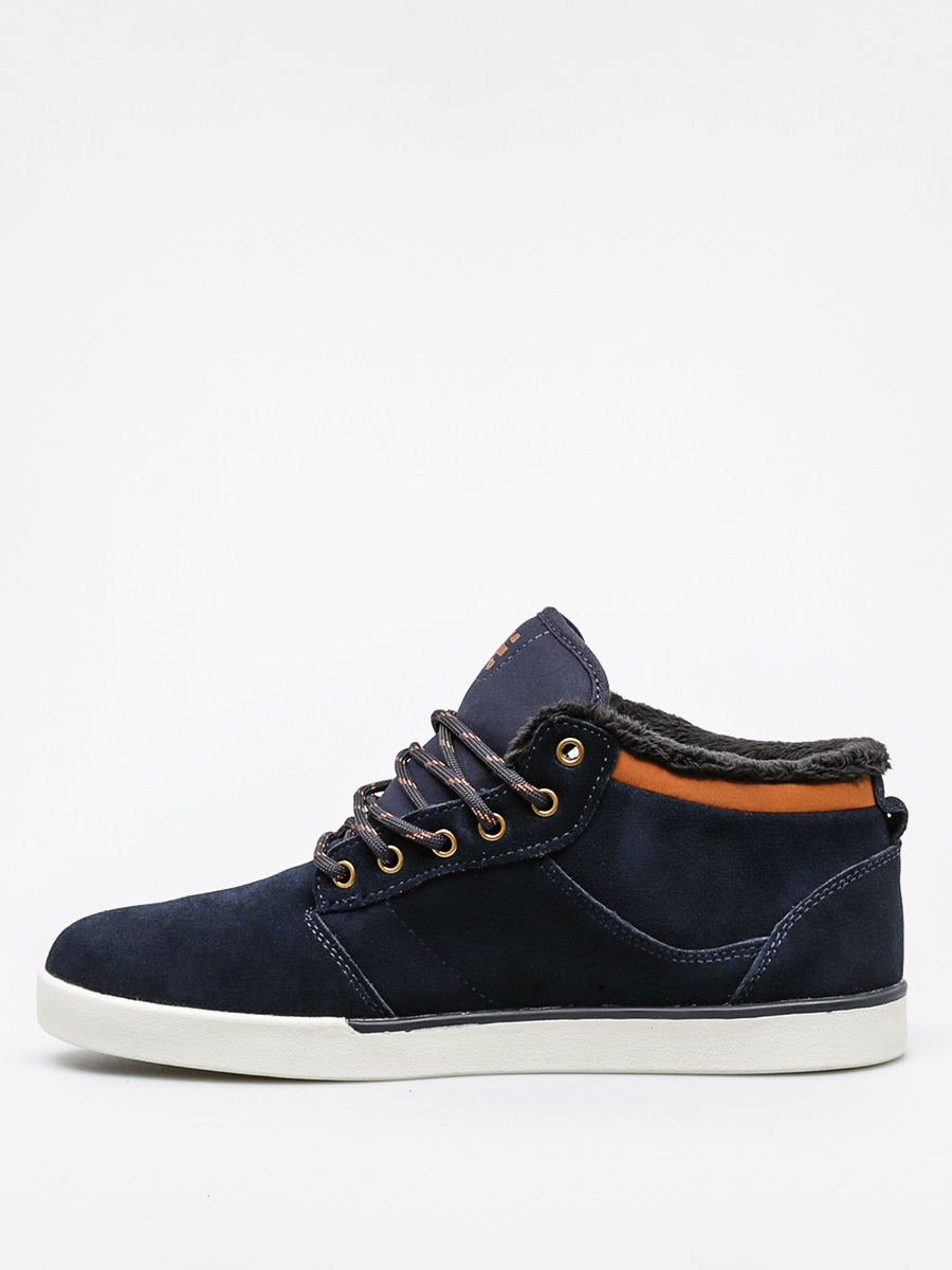 Etnies Shoes Jefferson Mid (navy/brown/white)