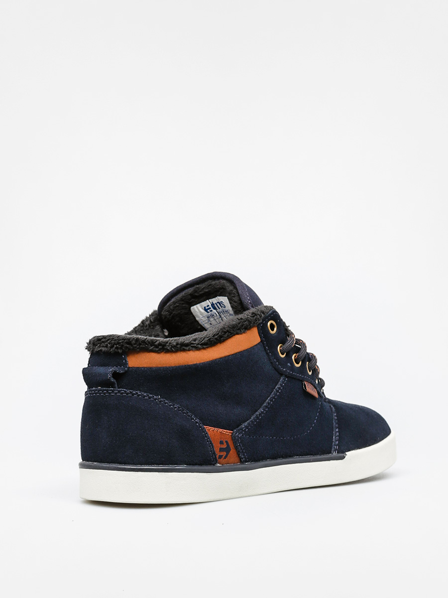 Etnies Shoes Jefferson Mid (navy/brown/white)