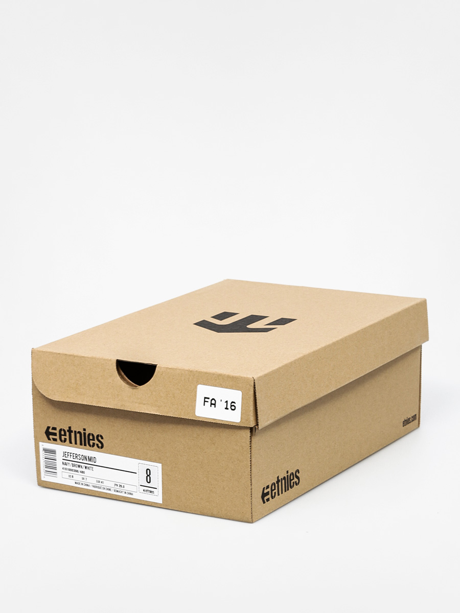 Etnies Shoes Jefferson Mid (navy/brown/white)