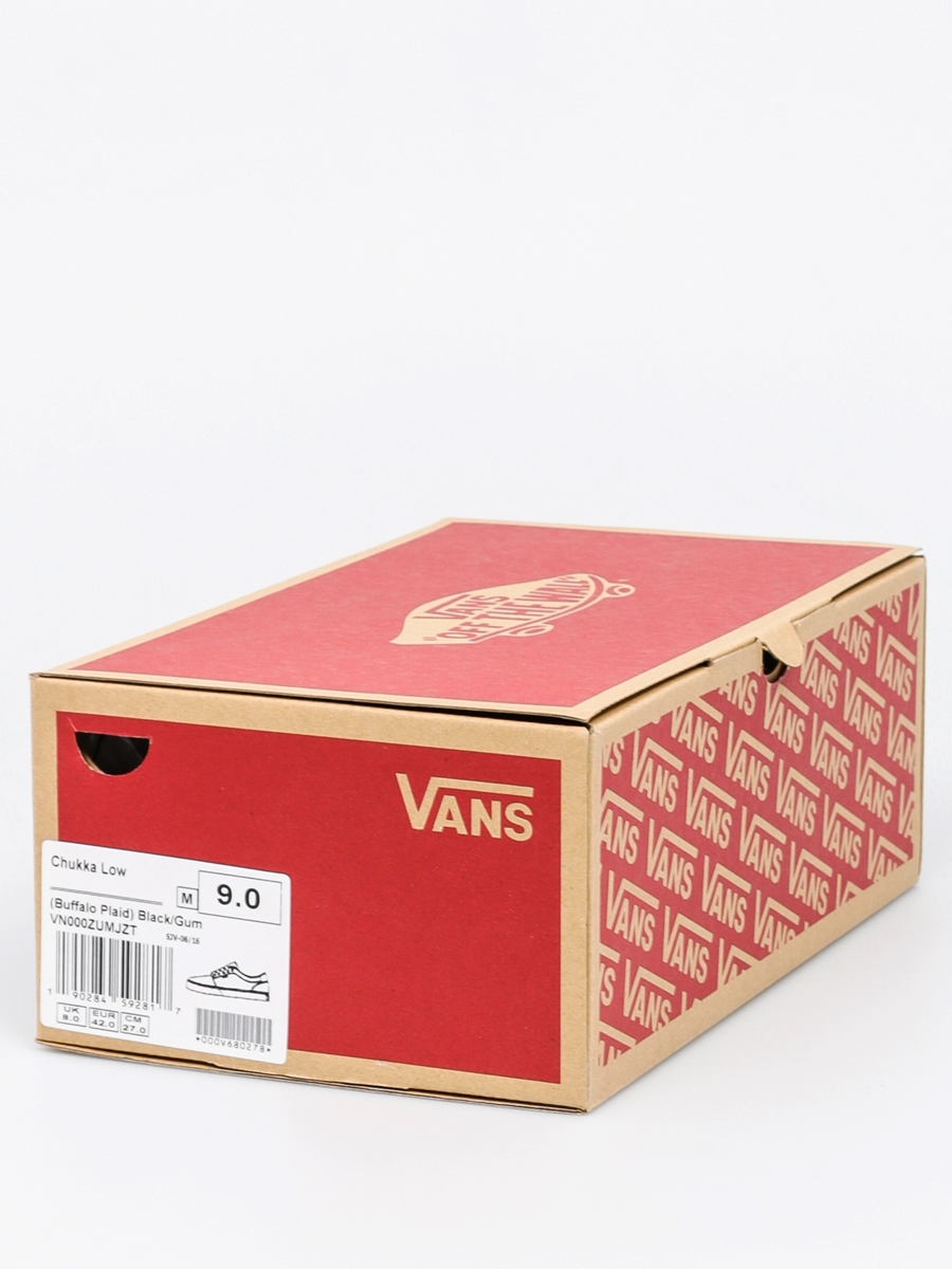 Vans Shoes Chukka Low (buffalo plaid/black/gum)