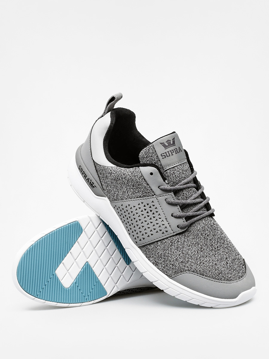 Supra Shoes Scissor (grey/charcoal aqua)