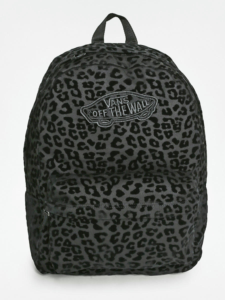 Vans black shop leopard backpack