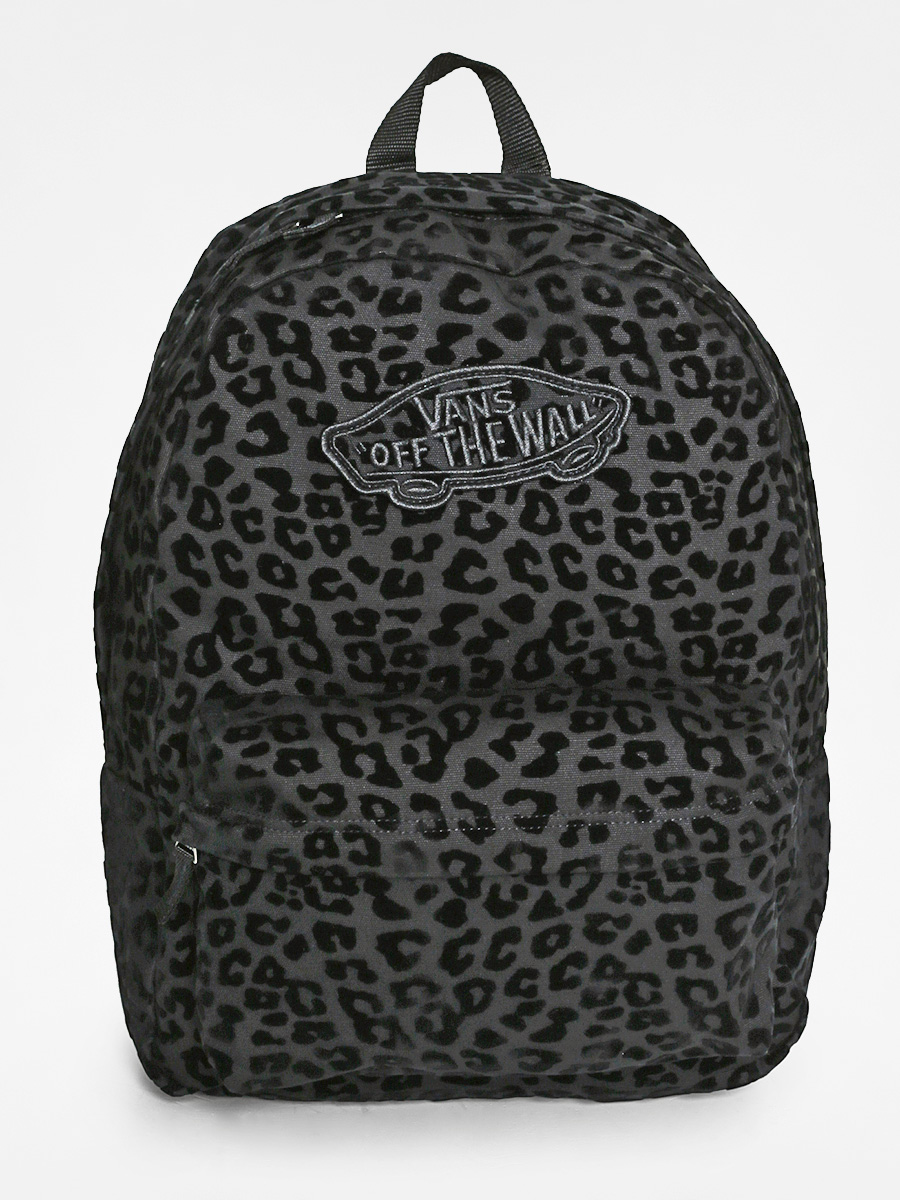 Vans Rucksack Realm Wmn Schwarz (leopard black)