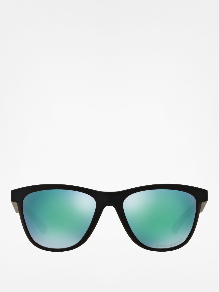 Oakley Sunglasses Moonlighter Wmn (matte black w/jade iridium polarized)