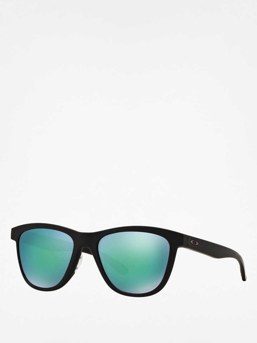 Oakley Sunglasses Moonlighter Wmn (matte black w/jade iridium polarized)