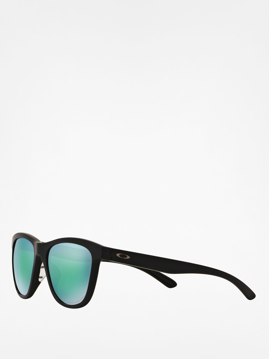 Oakley Sunglasses Moonlighter Wmn (matte black w/jade iridium polarized)