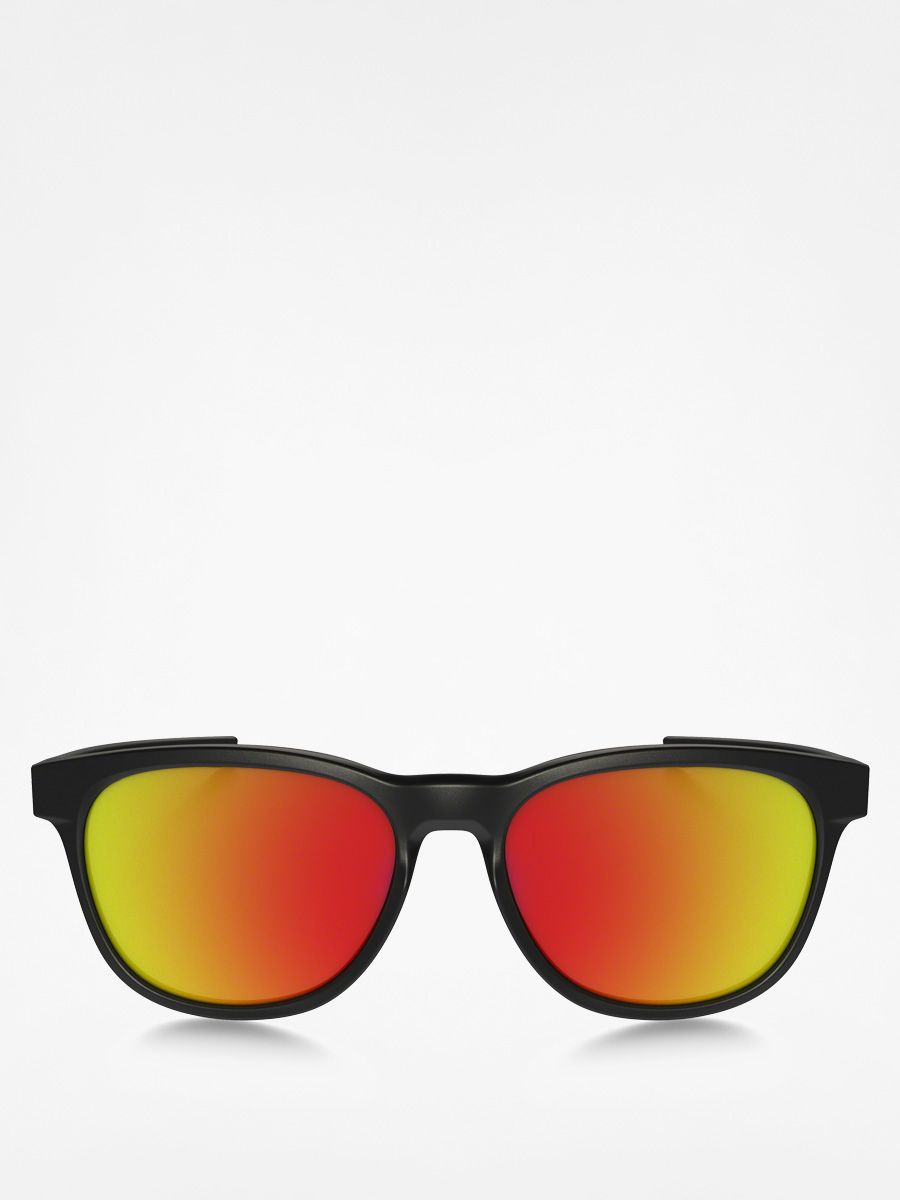 Oakley Sonnenbrille Stringer (matte black/ruby iridium)