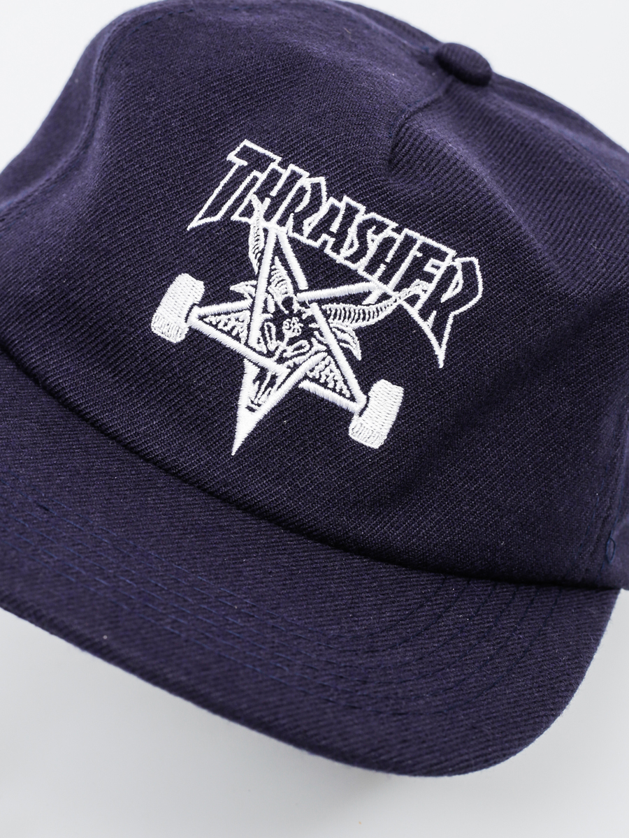 Thrasher Cap Skategoat Wool Blend Snapback ZD navy blue (navy blue)