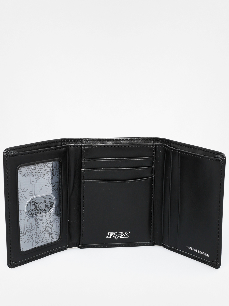 Fox Wallet Trifold (black)