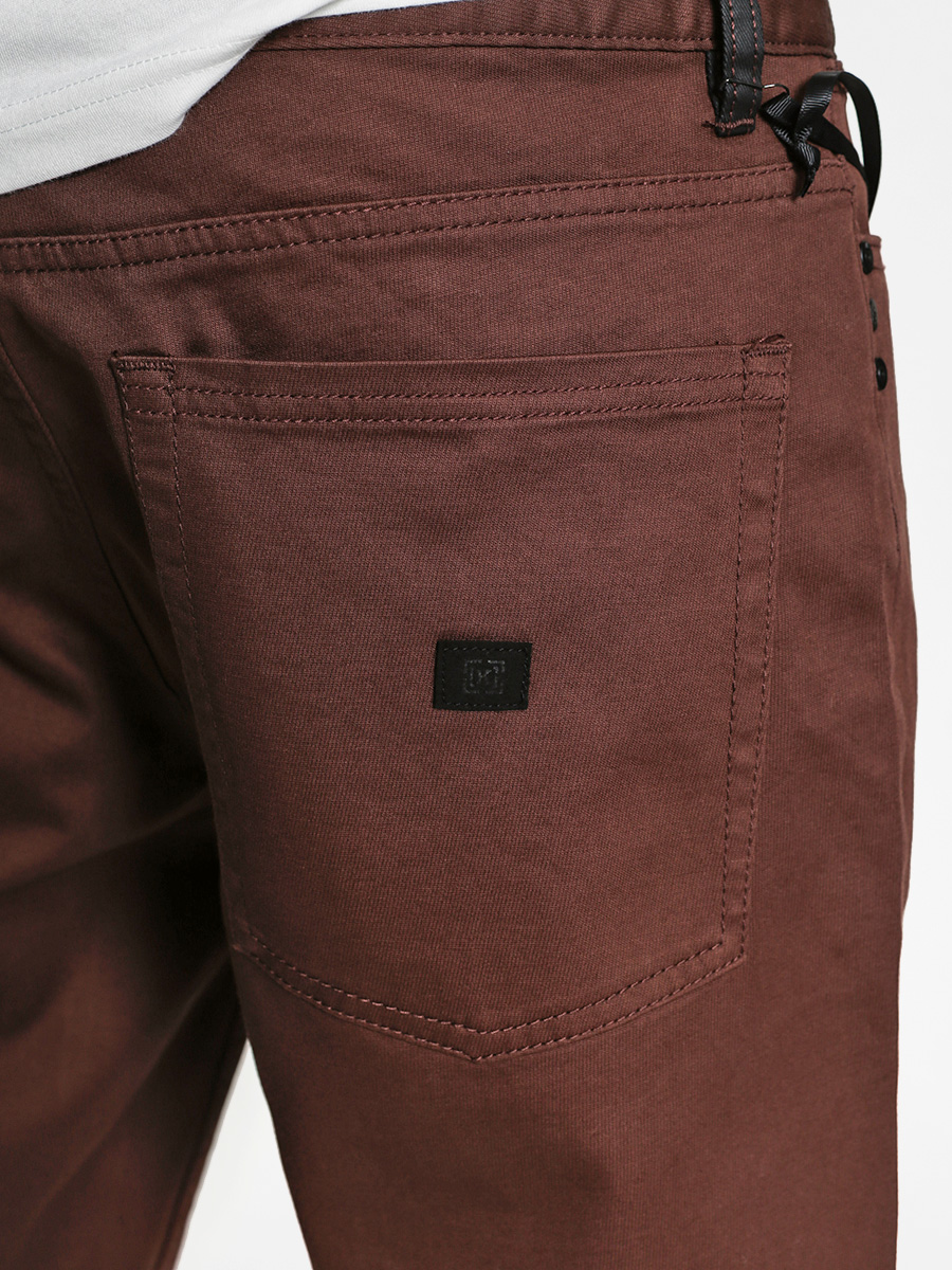 Kr3w Shorts K Slim 5 Pocket (oxblood)