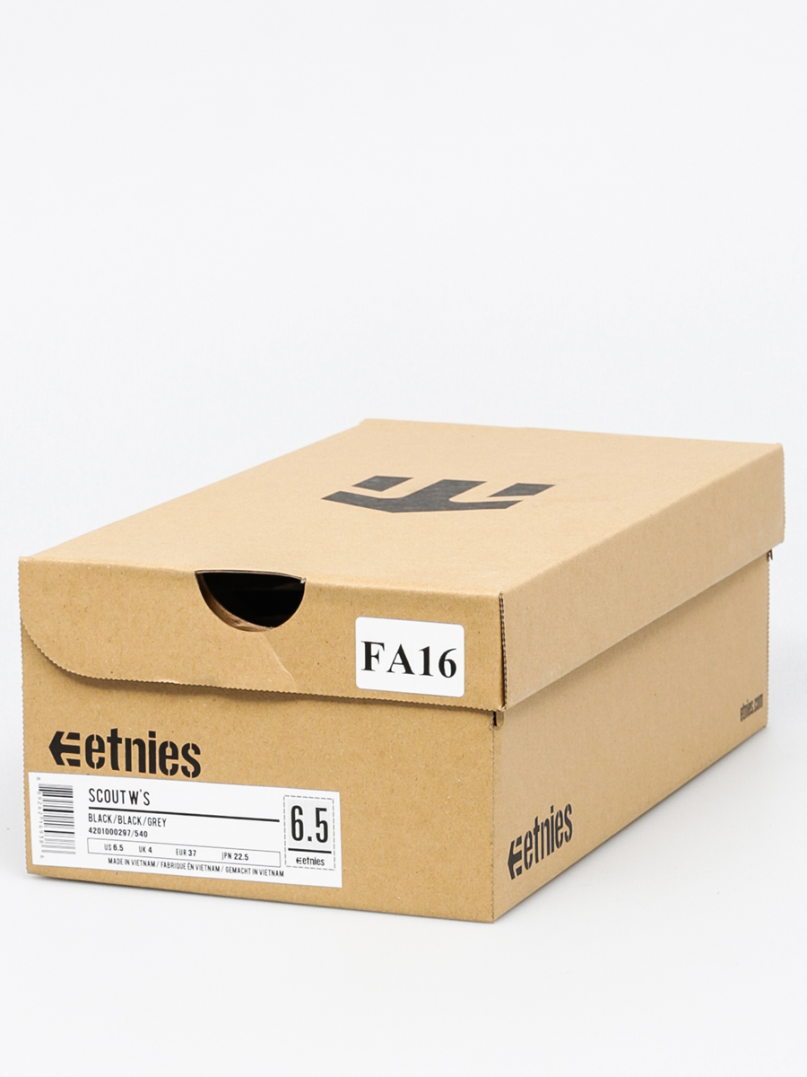 Etnies Shoes Scout Wmn (black/black/grey)