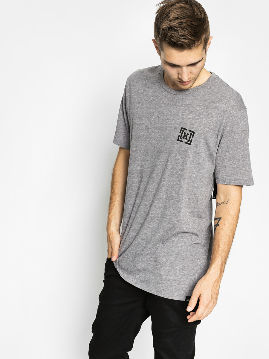 Kr3w T-shirt Bracket (grey heather)