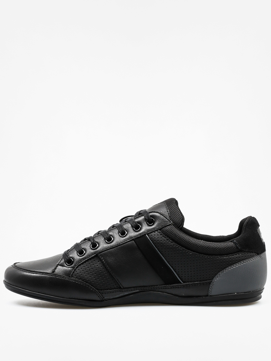 Lacoste Schuhe Chaymon 316 1 (cam blk/dk gry leather/synthetic/textile)