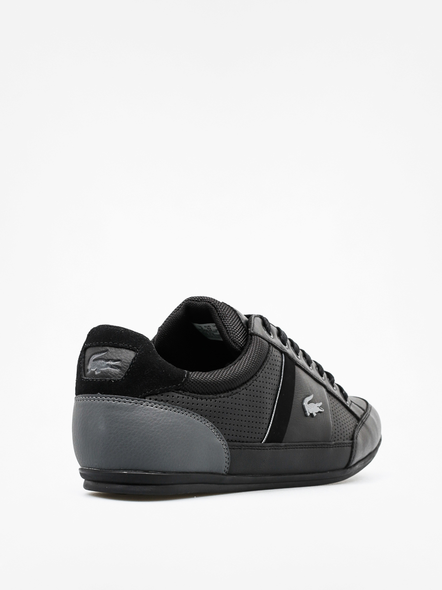 Lacoste Schuhe Chaymon 316 1 (cam blk/dk gry leather/synthetic/textile)