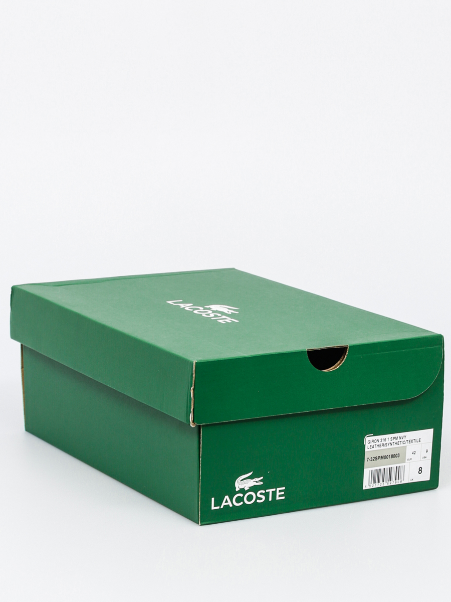 Lacoste Shoes Giron 316 1 (spm navy leather/synthetic/textile)