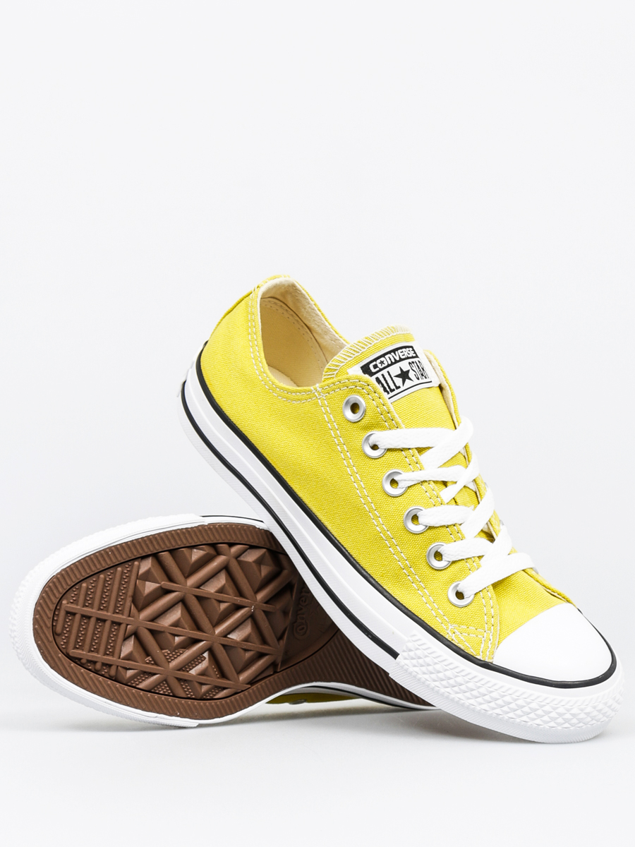 lemon converse low tops