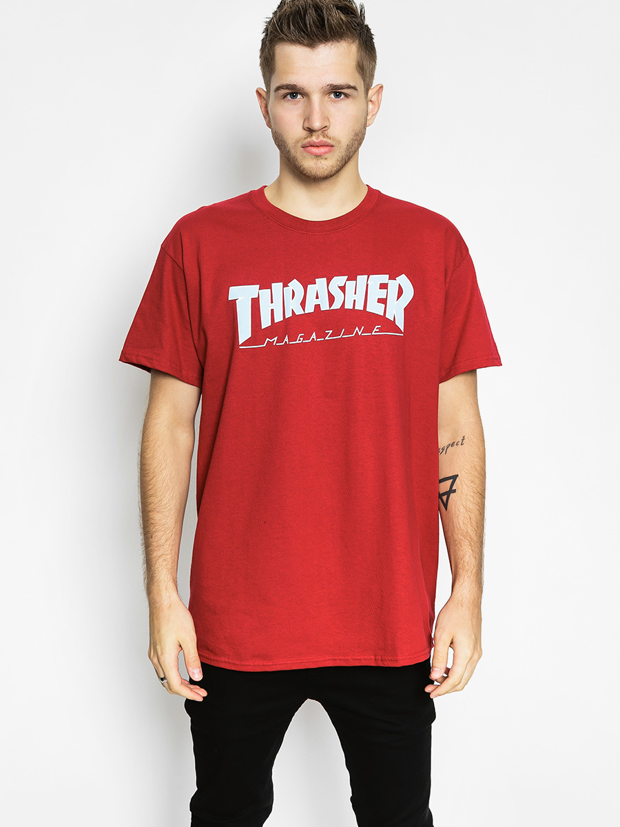 red thrasher t shirt