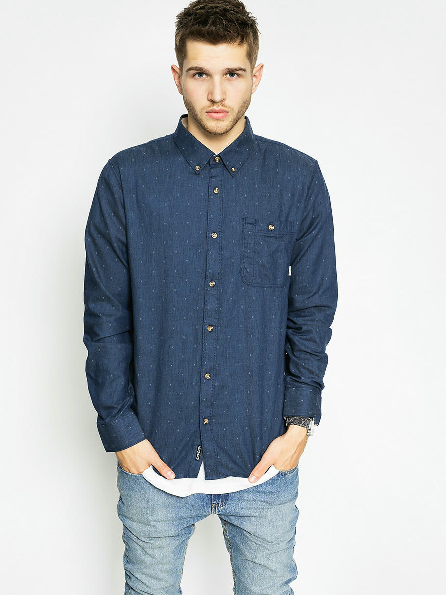 Vans Shirt Gisler II LS (white/dres blues)