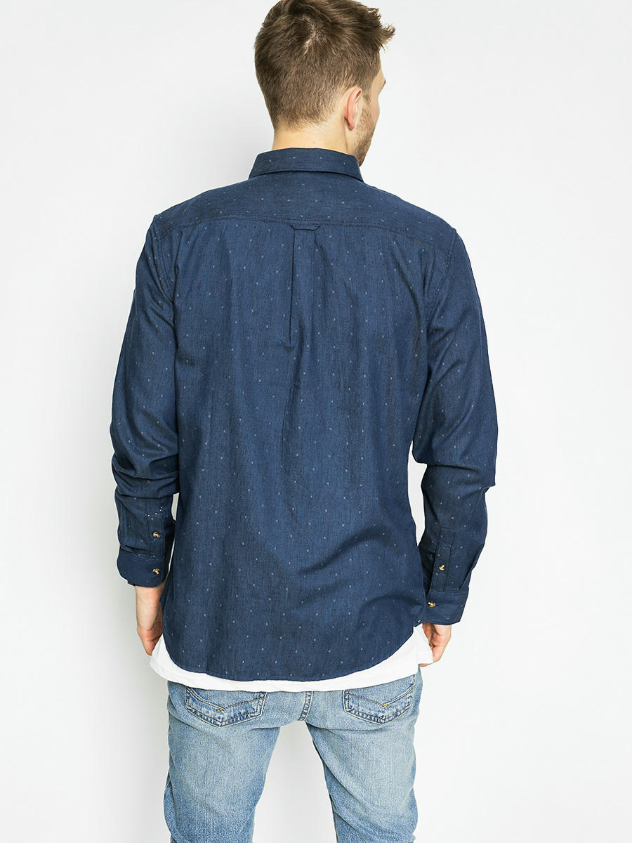 Vans Shirt Gisler II LS (white/dres blues)