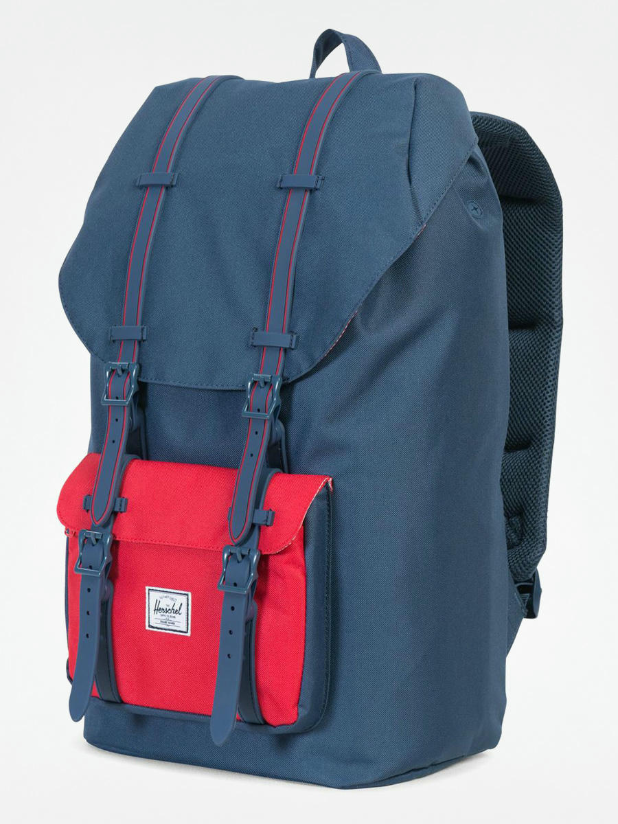 Herschel Little America 17L Sac à Dos Red/Saddle Brown