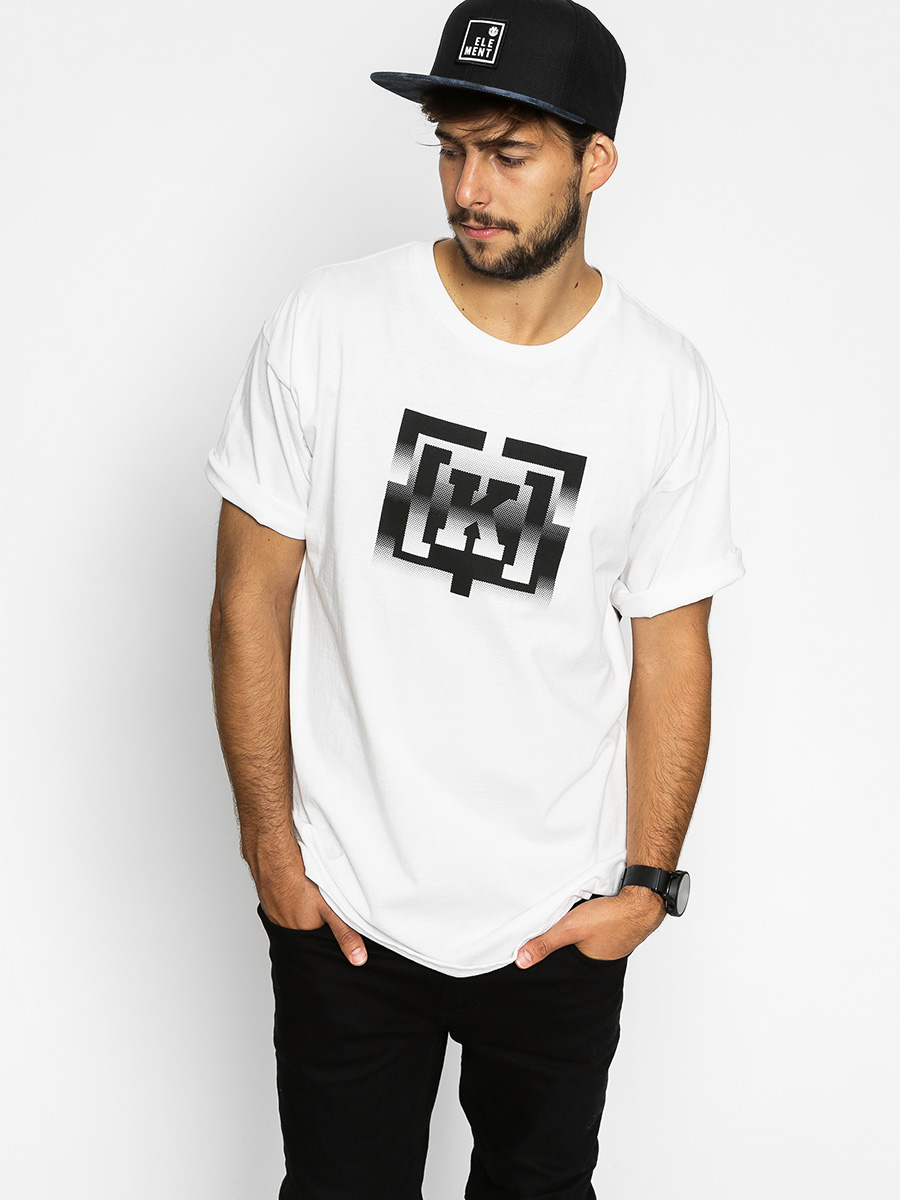Kr3w T-Shirt Pxl Bracket (white)