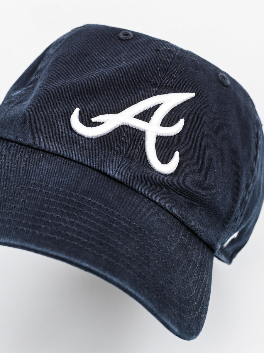 47 Brand Cap Atlanta Braves ZD (washed black)
