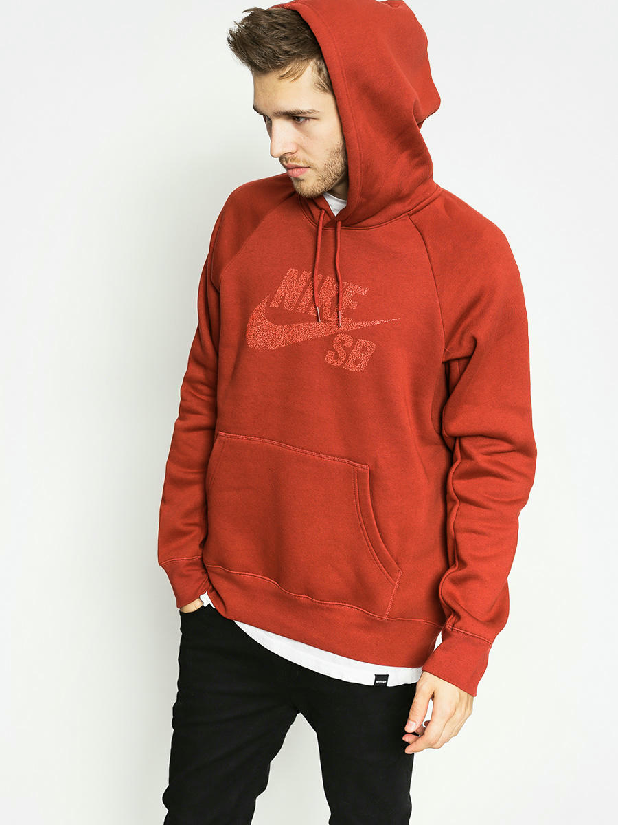 nike sb hoodie burgundy