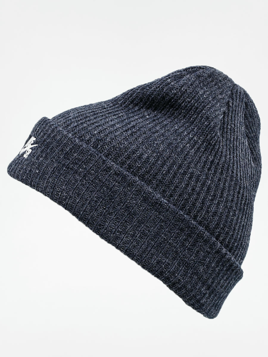 navy blue fisherman beanie