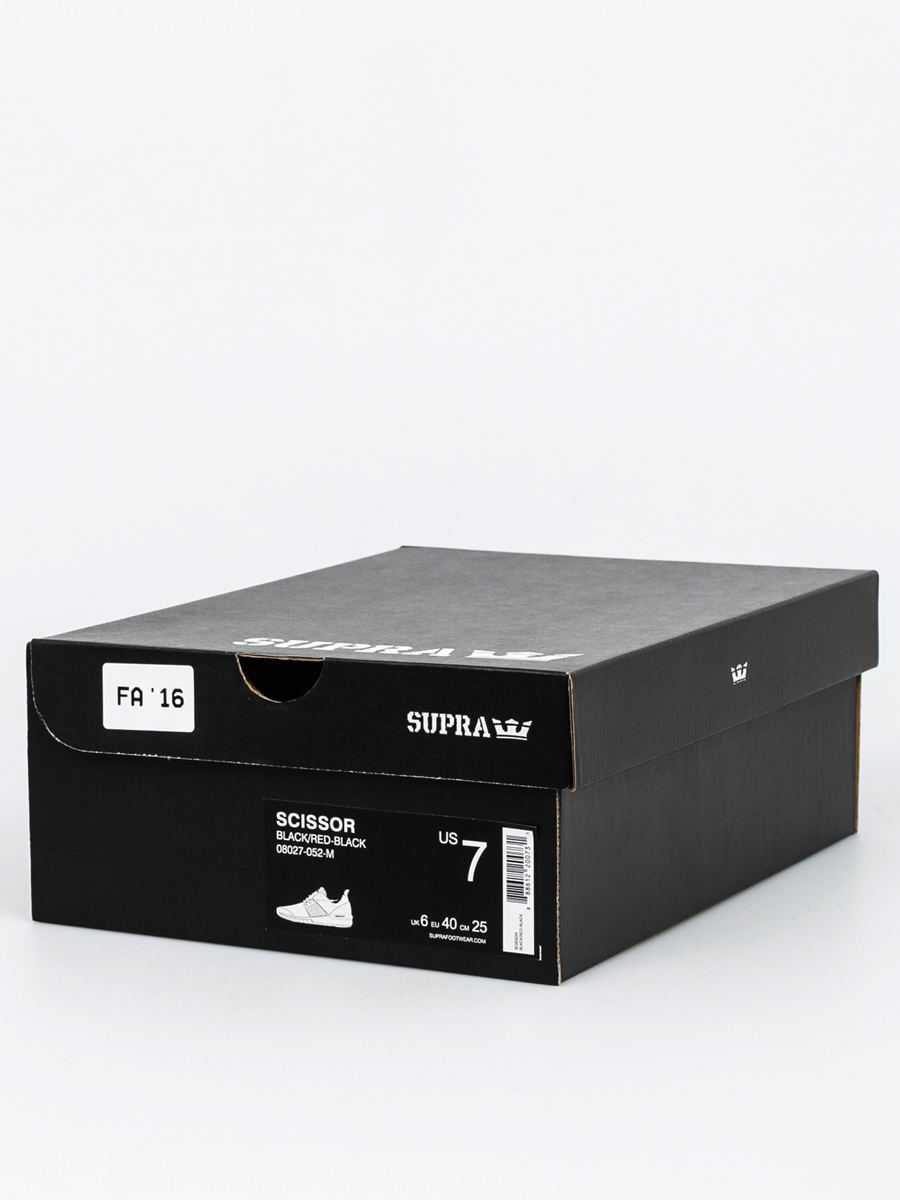 Supra Schuhe Scissor (black/red black)