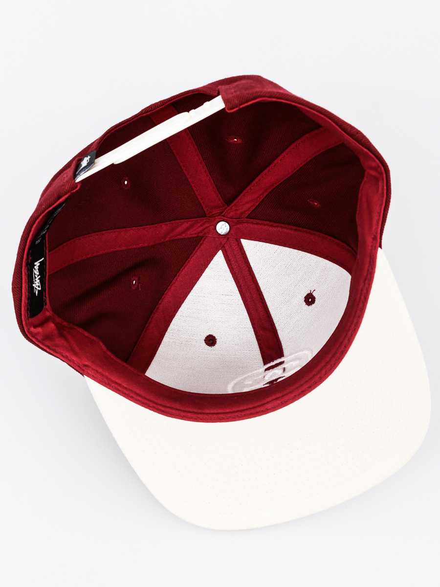 Stussy Cap Ss Link ZD - burgundy (red)