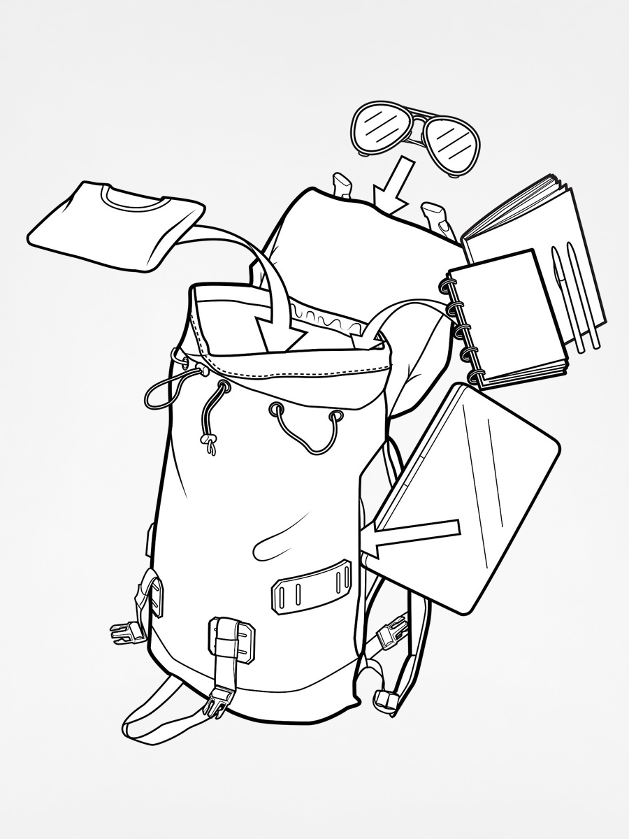 Burton Rucksack Tinder Pack (syrup herringbone)