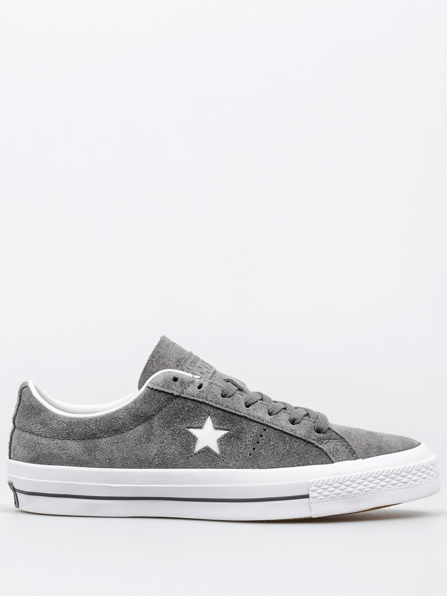 Converse Shoes One Star Suede Ox (thunder/white/white)