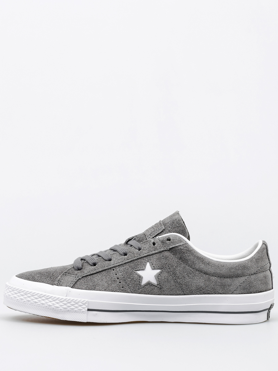 Converse Shoes One Star Suede Ox (thunder/white/white)