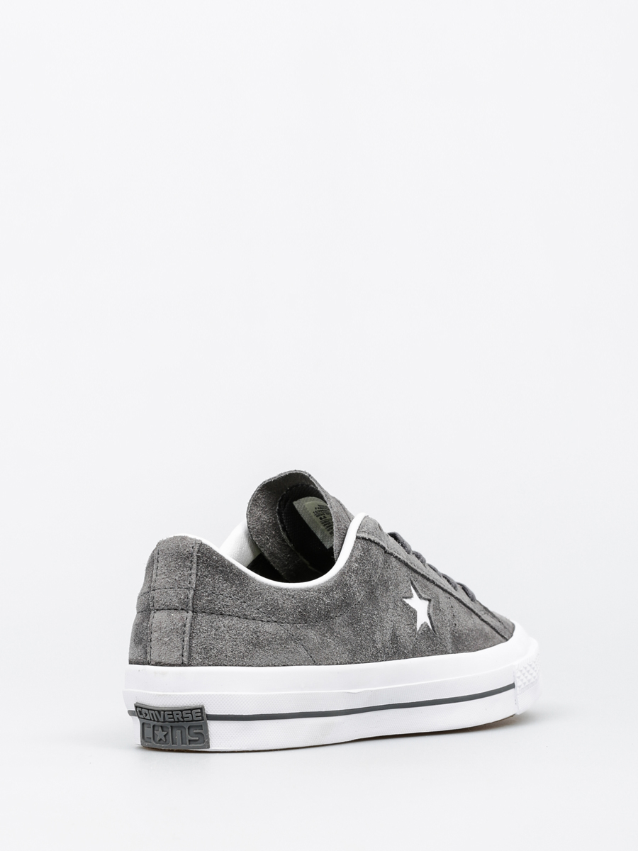 Converse Shoes One Star Suede Ox (thunder/white/white)