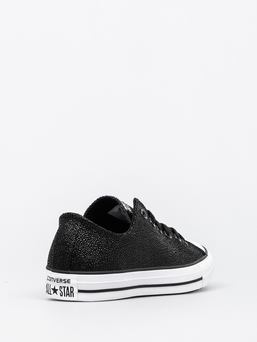 Converse Shoes Chuck Taylor All Star Stingray Metallic Ox Wmn (black/black/white)