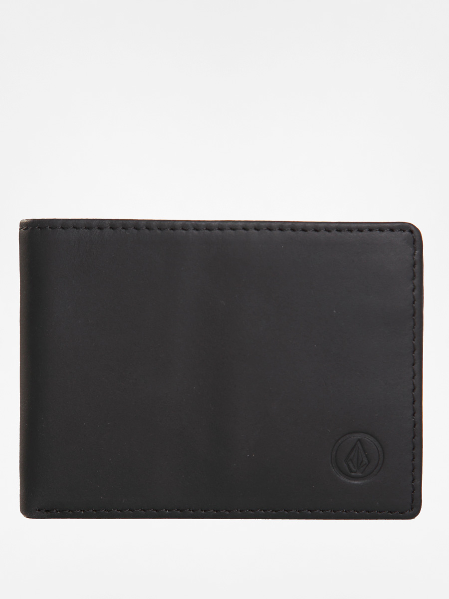 Volcom Wallet Leather (blk)