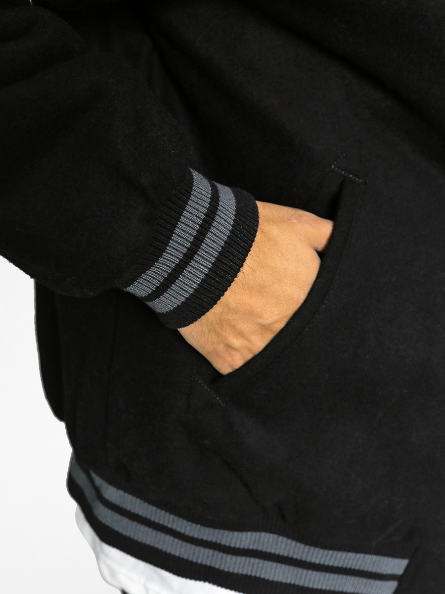 Stussy Jacke Stock Varsity (black)