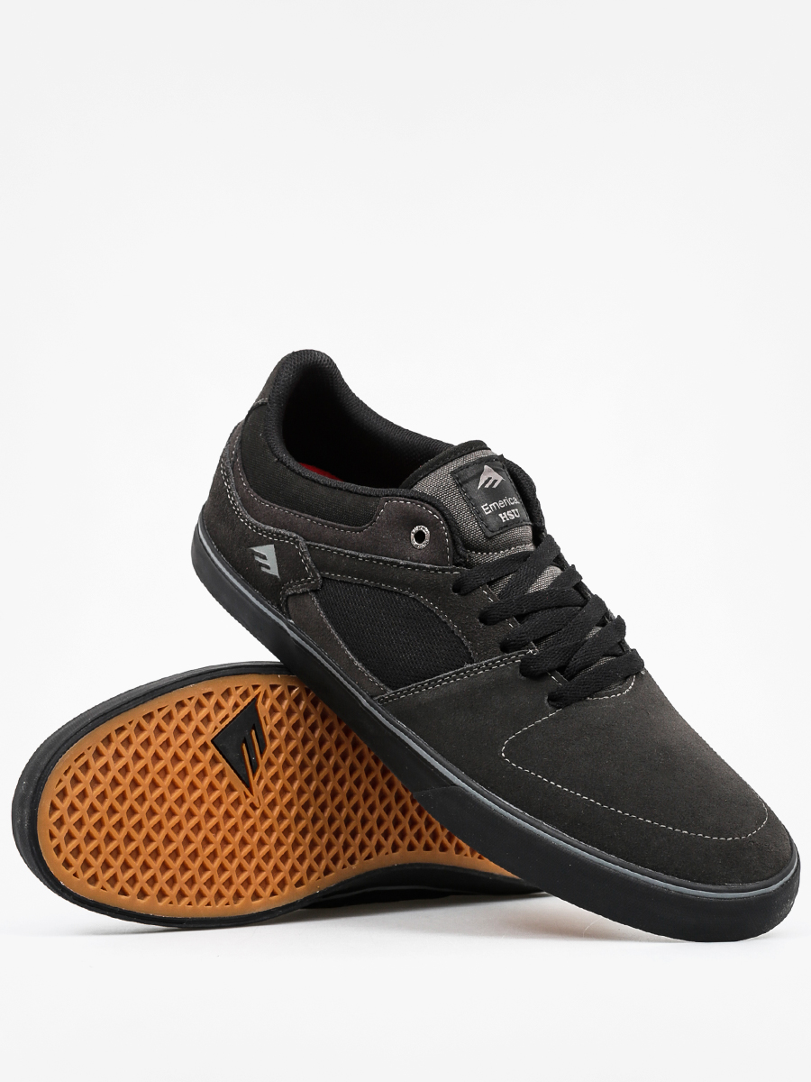 Emerica Shoes The Hsu Low Vulc grey (dark grey/black)