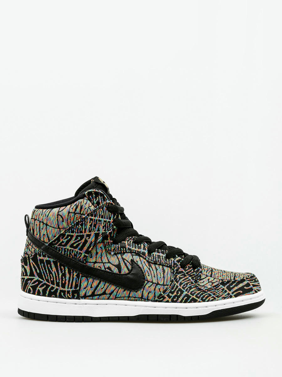 Nike dunks rainbow black sale