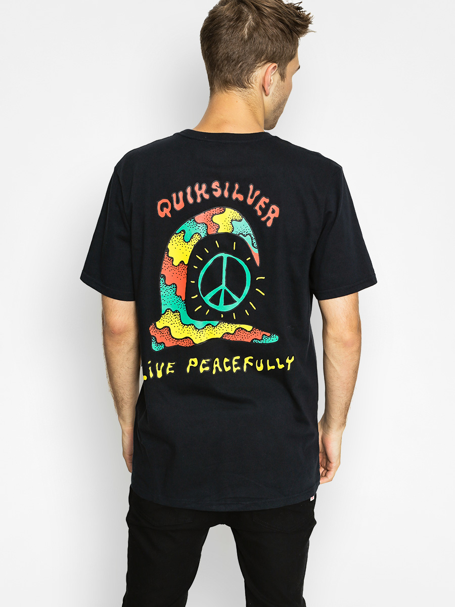 Quiksilver T-shirt Peacefully (black)