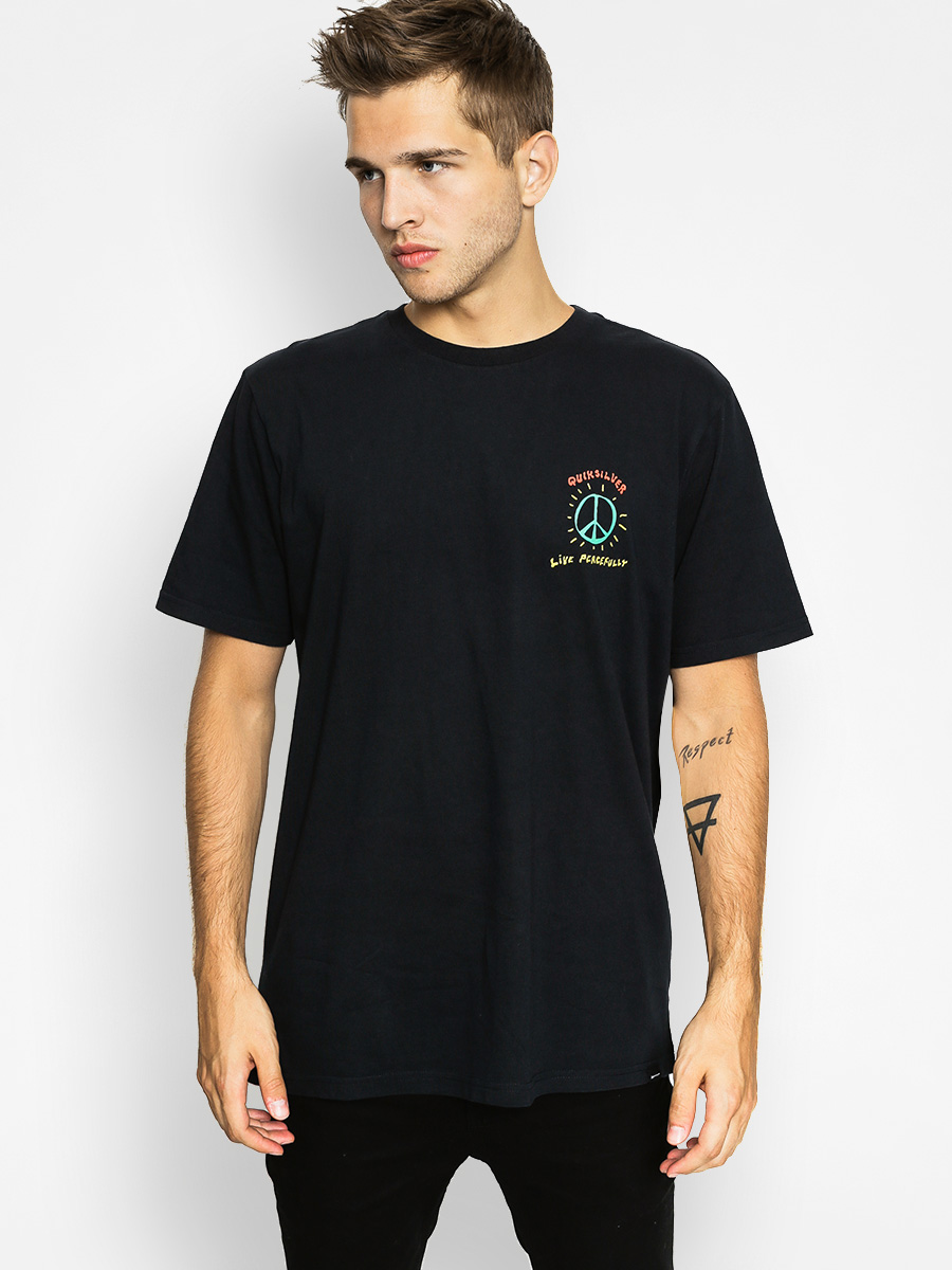 Quiksilver T-shirt Peacefully (black)