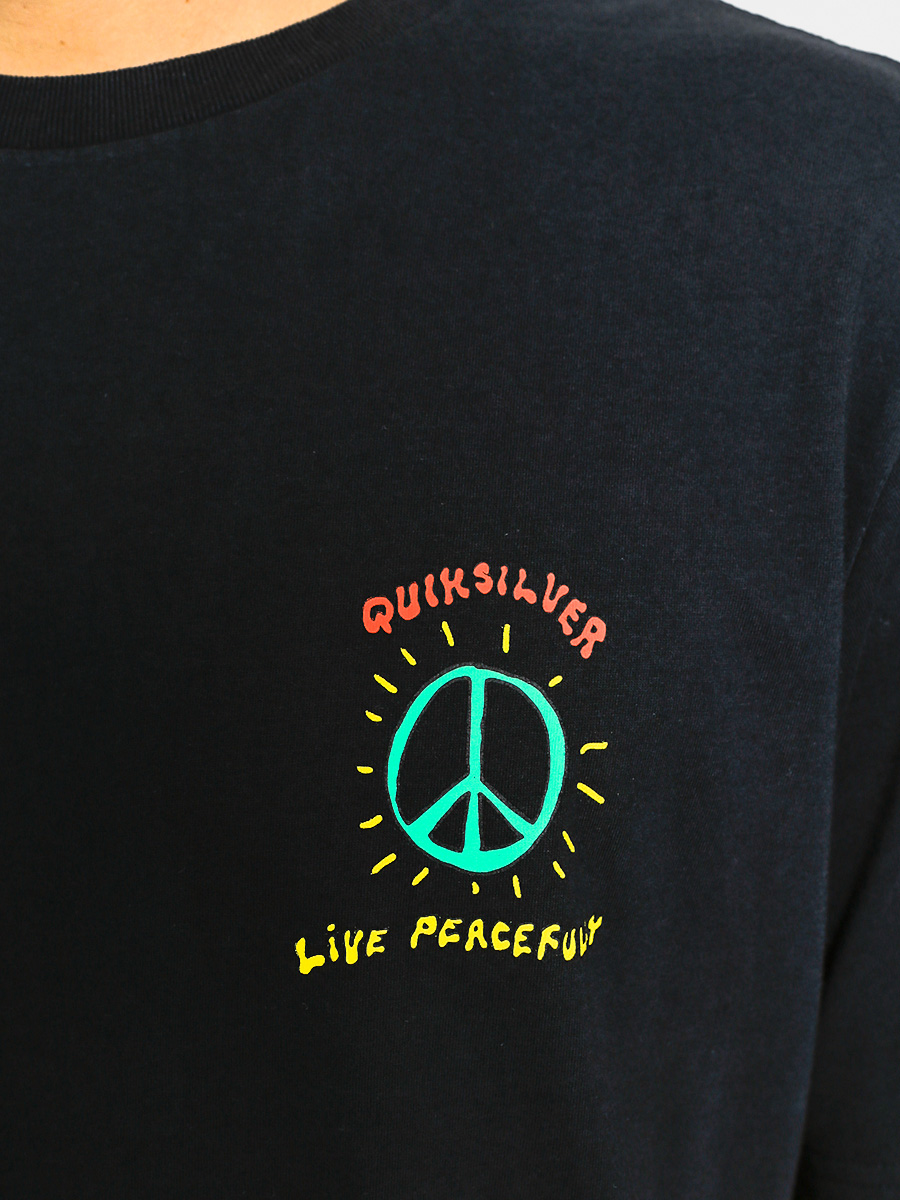 Quiksilver T-shirt Peacefully (black)