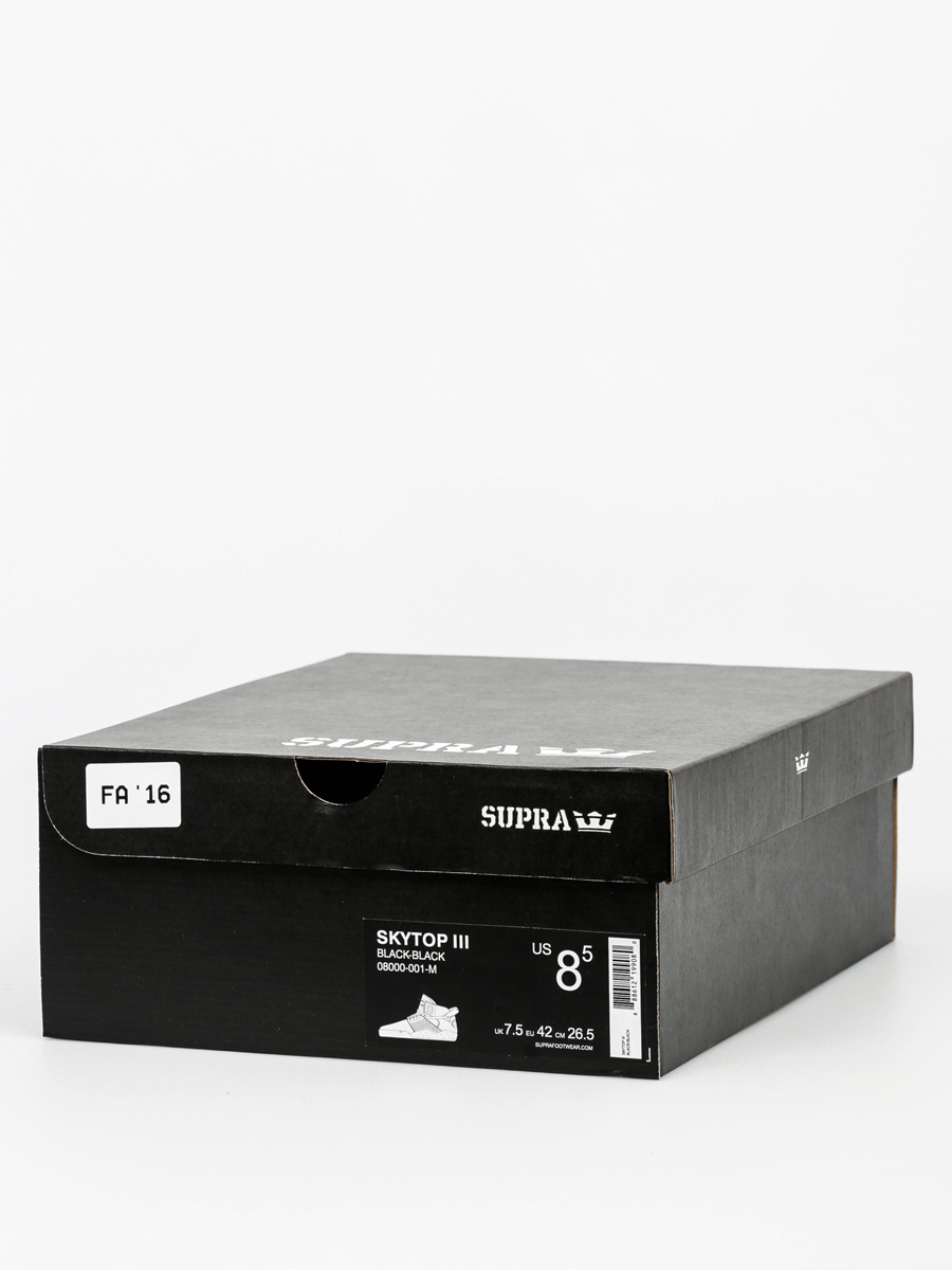 Supra Schuhe Skytop III (black/black)